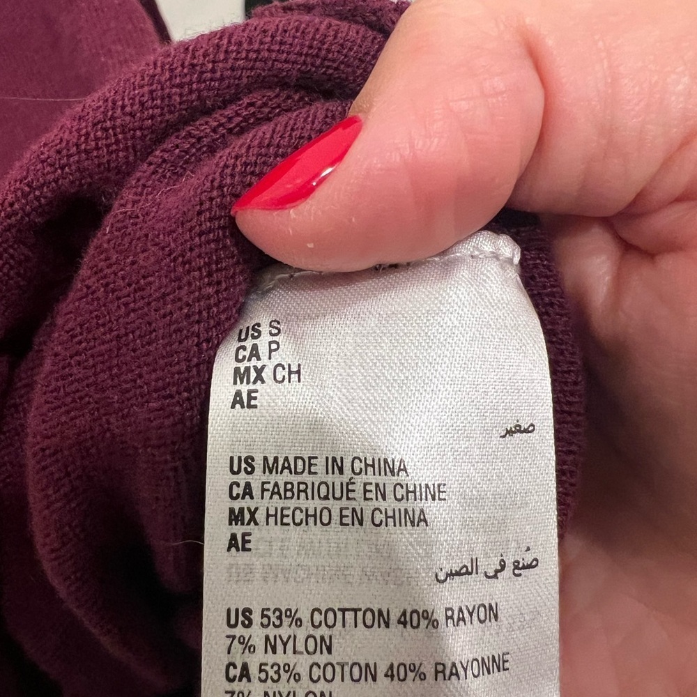 Maison Jules Purple Knit Sweater - Picture 5 of 8